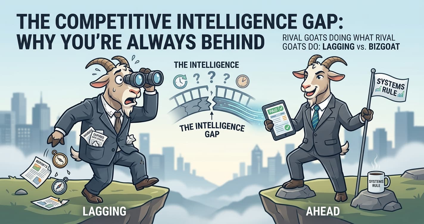 The Competitive Intelligence Gap: Why You're Always Behind