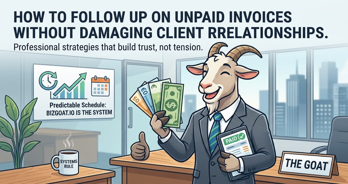 How to Follow Up on Unpaid Invoices Without Damaging Client Relationships