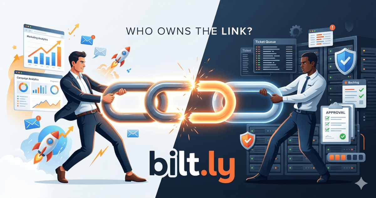 Why Your Marketing Team, Not IT, Should Own Link Infrastructure