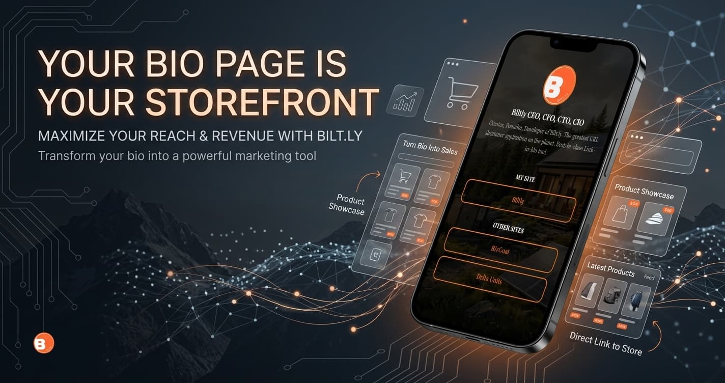 Your Bio Page Is Your Storefront. Make It Work Harder